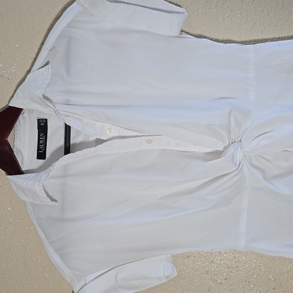 Ralph Lauren White Women's Top - Picture 2 of 9